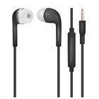 Наушники OXION HS230BK, вакуумные, микрофон, 100 дБ, 16 Ом, 3.5 мм, 1 м, чёрные - Фото 1