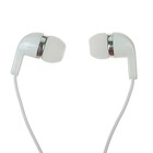 Наушники OXION HS2005WH, вакуумные, микрофон, 106 дБ, 16 Ом, 3.5 мм, 1.2 м, белые - Фото 1