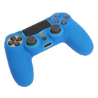 Силиконовый чехол для PS4 Oxion OSC02BL, синий (OSC02BL) - Фото 1