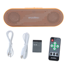 MP3-плеер Enzatec MP505OG SD/USB, пульт ДУ, стерео, оранжевый - Фото 1