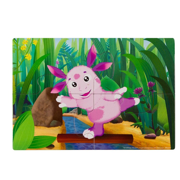 Напольный пазл-мозаика средний «Лунтик» (Мельница) 42445