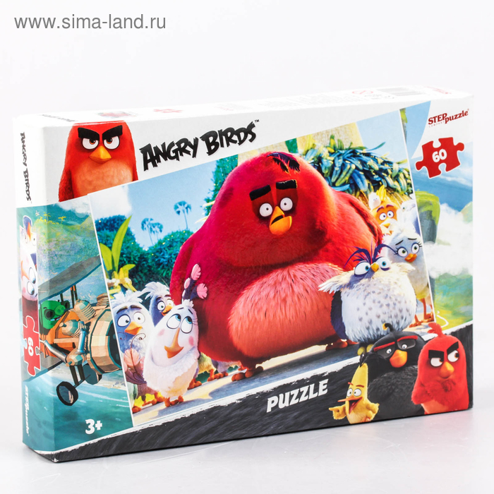 Пазл Angry Birds, 60 элементов - Фото 1