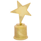 Наградная фигура: звезда литая «За яркий креатив», кубок, золото, пластик, 16,5 х 6,3 см. - Фото 3