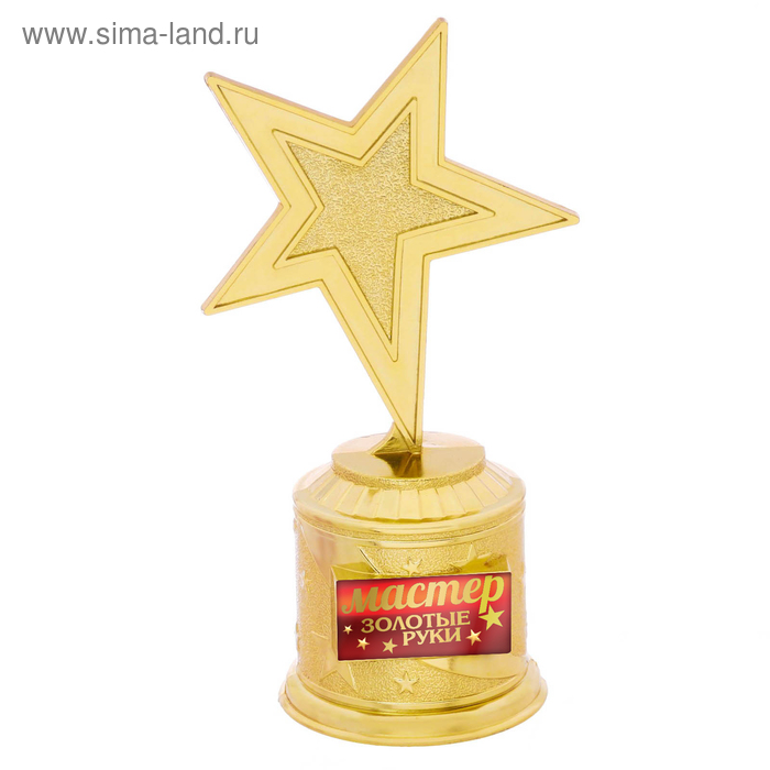 Звезда награда "Мастер золотые руки" - Фото 1