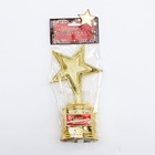 Кубок «Само совершенство», наградная фигура звезда, золото, пластик, 16×6 см - Фото 5