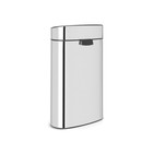 Мусорное ведро Brabantia Touch Bin New, цвет стальной полированный, 40 л - Фото 3