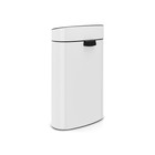 Мусорное ведро Brabantia Touch Bin New, цвет белый, 40 л - Фото 3