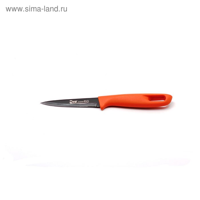 Нож кухонный IVO, оранжевый, 6 см - Фото 1