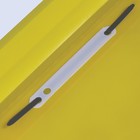 Папка-скоросшиватель А4, 120 мкм STAFF эконом, жёлтый - Фото 4
