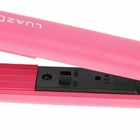 Щипцы-гофре Luazon LW-44, мини, 25 Вт, керамическое покрытие, 70х15 мм, до 160 °C, розовые - Фото 3
