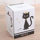 Кружка «Мяу», 300 мл, с керамической крышкой и ложкой, рисунок МИКС - Фото 7