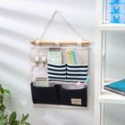 Органайзер подвесной с карманами Доляна, 4 отделения, 30×35 см, дизайн МИКС - Фото 4