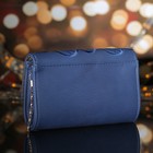Сумка женская, отдел с перегородкой на магните, длинная цепь, цвет синий - Фото 2