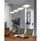 Светильник CARTAMA 4x4,5Вт LED хром 78x78x110см - Фото 2