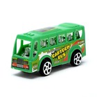 Автобус инерционный" Мини город", набор 4 шт, цвета МИКС - Фото 7