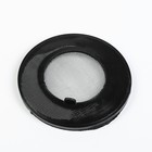 Воронка для ГСМ "ГЛАВДОР" Classic с сеткой, диаметр 14 см, высота 31,5 см, черная - Фото 3