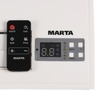Тепловентилятор Marta MT-2596,  белый  2000 Вт, настенный - Фото 3