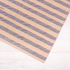 Бумага упаковочная крафтовая «Синие полоски», 50 × 70 см - Фото 3