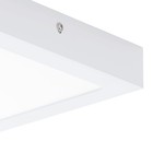 Светильник FUEVA 1 18Вт LED 3000К белый 22,5x22,5x3,5см - Фото 4