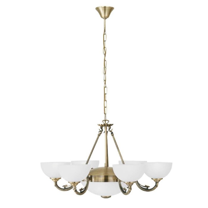 Люстра SAVOY 6x40Вт+2x60Вт Е14+E27 бронза 74x74x110см