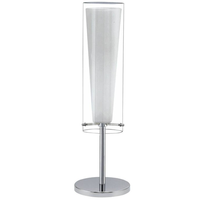 Настольная лампа PINTO 1x40Вт E27, хром 11x11x50 см