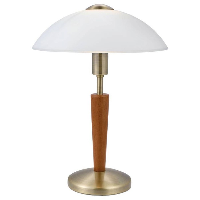 Настольная лампа SOLO 1x60Вт E14, бронза 26x26x35 см