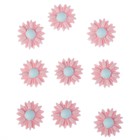 Декор для творчества пластик "Нежно-розовая гербера" набор 20 шт 1,5х1,5 см - Фото 1