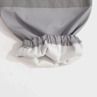 Полукомбинезон-непромокайка, цвет серый, рост 98-104 см - Фото 6