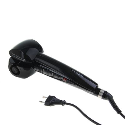 УЦЕНКА Плойка Luazon LW-14, 50 Вт, турмалиновое покрытие, 220°С, чёрная