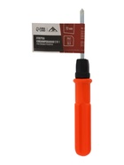 Отвертка комбинированная ЛОМ, 2 в 1, пластиковая рукоятка, PH1/SL5×70 мм - Фото 5