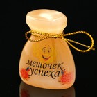 Сувенир «Мешочек успеха», большой, селенит - фото 8348585