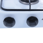 Плитка газовая Jarkoff JK-7304W, 4 конфорки, белая - Фото 3