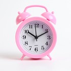 Часы - будильник настольные "Классика", дискретный ход, 12 х 8.5 см, АА - фото 320399413