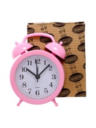 Часы-будильник настольные «Классика», дискретный ход, 12×8.5 см, 1хАА, розовые - Фото 6