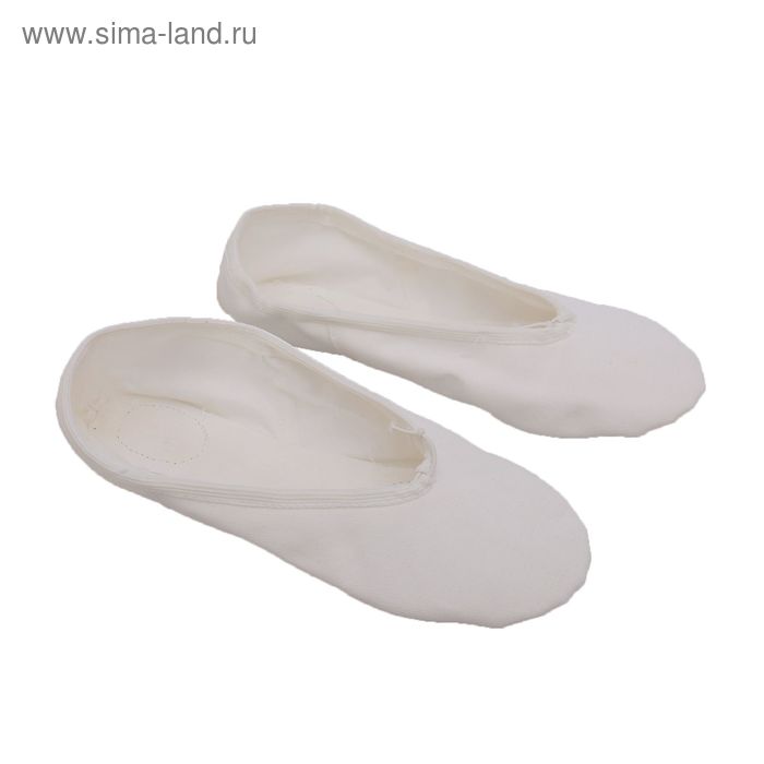 Балетная обувь ручной работы, размер 28, цвет белый - Фото 1