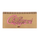 Конверт деревянный "С Днем Рождения!" золотой, цветочки, 17 х 8,5 х 2 см - фото 25425971