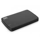 Внешний корпус для HDD/SSD AgeStar 31UB2A12C SATA пластик/алюминий черный 2.5" - фото 51293955