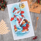 Кухонное полотенце «Доляна. С Новым годом», 35×60 см,100% хлопок 160 г/м² - Фото 3