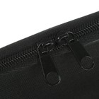 Папка с ручками текстильная А4, 365 х 290 х 30 мм, Calligrata, 1Ш41, "Офис", внешний/внутренний карман, чёрная - Фото 5