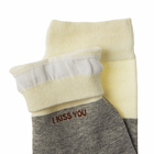 Носки женские "Я целую тебя", цвет серый, размер 36-39 - Фото 2