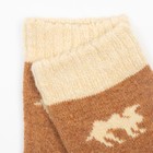 Носки детские с верблюжьей шерстью, цвет ореховый, р-р 16 (4-6 лет) - Фото 2
