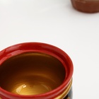 Солонка с крышкой «Ягодка», большая, 10×8 см, хохлома, дерево - Фото 5