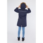 Куртка для девочки "MONA", рост 128 см, цвет тёмно-синий 70086 - Фото 4
