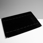 Подставка для украшений QF 10 отделений, 39×27×0.5, чёрная - Фото 2