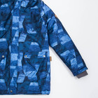 Куртка для мальчика "VESPER", рост 152 см, цвет тёмно-синий с принтом 72486 - Фото 4