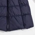 Куртка утепленная (пальто) YACARANDA 70086 т-синий, рост 146 см - Фото 4