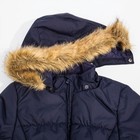 Куртка утепленная (пальто) YACARANDA 70086 т-синий, рост 146 см - Фото 8