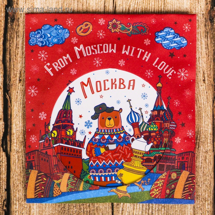 Зеркало в конверте «Москва» - Фото 1