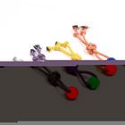 Игрушка канатная с игольчатым шаром, микс цветов - Фото 6