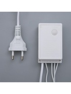 Гирлянда «Бахрома» 4 × 0.6 м, IP44, белая нить, 180 LED, свечение мульти, 8 режимов, 220 В - Фото 9